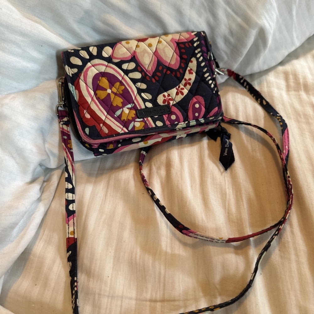 Vera Bradley "Painted Paisley" 3-in-1 crossbody bag